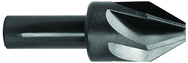 7/8" Size-1/2"SH Dia; 60° 6 Flute CNC Countersink - Apex Tool & Supply