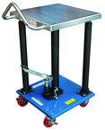 Hydraulic Lift Table - 20 x 36'' 1,000 lb Capacity; 36 to 54" Service Range - Apex Tool & Supply