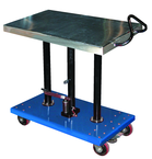 Hydraulic Lift Table - 32 x 48'' 6,000 lb Capacity; 36 to 54" Service Range - Apex Tool & Supply