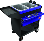 Lathe Scoot - Holds Variety - Black/Blue - Apex Tool & Supply