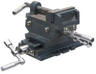 2-Way Cross Slide Vise - Model #TCV5- 5" Jaw Width - Apex Tool & Supply