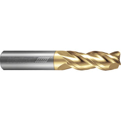 ‎3 Flute - Corner Radius - 40 Degree Helix - 0.2500″ (1/4) Cutter DIA × 0.2500″ (1/4) Shank DIA × 0.0200″ Radius × 1.0000″ (1) LOC × 3.0000″ (3) OAL  - ZPLUS Coated