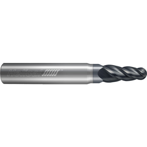 ‎4 Flute - Ball - 0.1875″ (3/16) Cutter DIA × 0.2500″ (1/4) Shank DIA × 0.0930″ (3/32) Radius × 1.0000″ (1) LOC × 2.5000″ (2-1/2) OAL × 1.1875″ (1-3/16) Reach - APLUS Coated