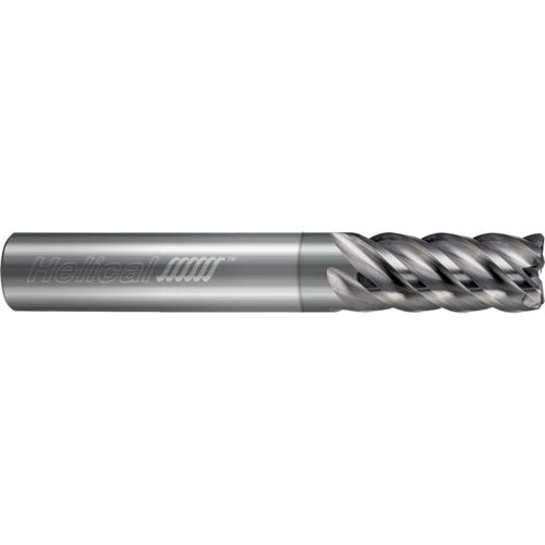‎5 Flute - Corner Radius - 0.1875″ (3/16) Cutter DIA × 0.2500″ (1/4) Shank DIA × 0.0300″ Radius × 0.7500″ (3/4) LOC × 2.5000″ (2-1/2) OAL  - NPLUS Coated