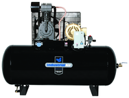 120 Gal. Two Stage Air Compressor, Horizontal, 175 PSI - Apex Tool & Supply