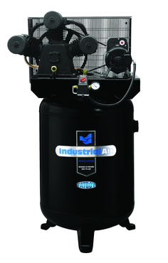 60 Gal. Single Stage Air Compressor, Vertical, Super Hi-Flo, 155 PSI - Apex Tool & Supply