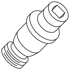 KLM58 LOCKING PIN M8X1 KLM58 - Apex Tool & Supply