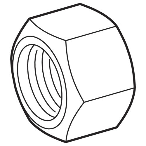 LN201 LOCKNUT/200DA/01 STYLE/HEX - Apex Tool & Supply