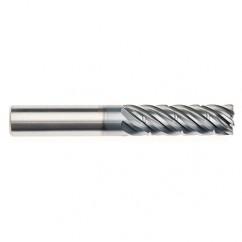 3/8 x 3/8 x 1-1/2 x 3-1/2 x 7 Flute  .030R 4xD Pow-R-Path Mill AlCRNX Coated-Series IPC7-CR - Apex Tool & Supply