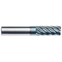 8mm x 8mm x 24mm x 63mm x 7 Flute  0,5mmR 3xD Pow-R-Path Mill AlCRNX Coated-Series IPT7-CR - Apex Tool & Supply