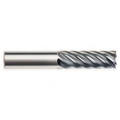 6mm x 6mm x 24mm x 75mm x 7 Flute  Square 4xD Pow-R-Path Mill AlCRNX Coated-Series IPT7-SQ - Apex Tool & Supply