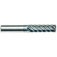 12mm x 12mm x 30mm x 83mm x 7 Flute  3mmR 2.5xD Pow-R-Path Mill AlCRNX Coated-Series IPT7-CR - Apex Tool & Supply