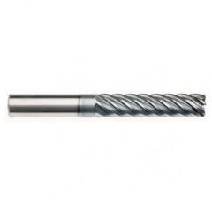 16mm x 16mm x 64mm x 125mm x 7 Flute  2mmR 4xD Pow-R-Path Mill AlCRNX Coated-Series IPT7-CR - Apex Tool & Supply