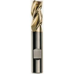1/2 x 1/2 x 1 x 3 Square 3 Flute Carbide M223 Streaker End Mill-ZrN - Apex Tool & Supply