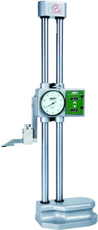 #1351-18 0 - 18" .001" Graduation Dial Height Gage - Apex Tool & Supply