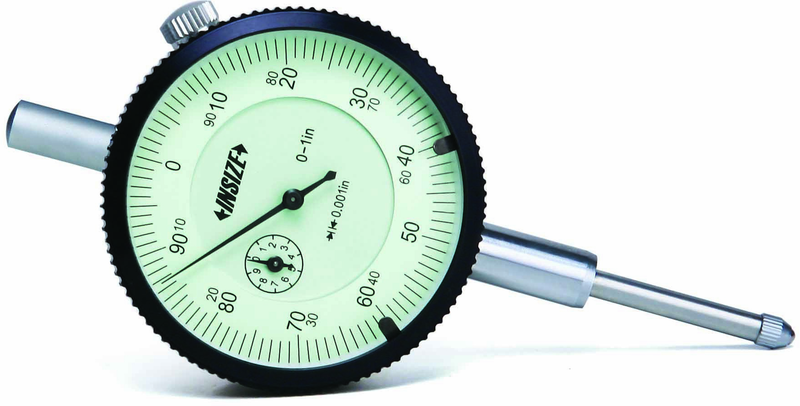 #2307-1 1" Travel Dial Indicator .001 Graduation - Apex Tool & Supply
