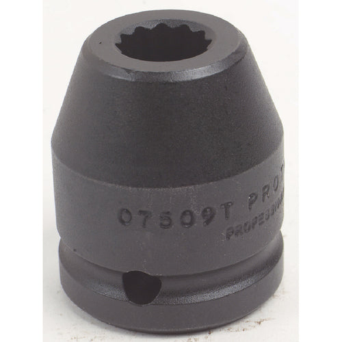 ‎Proto 3/4″ Drive Impact Socket 1″ - 12 Point - Apex Tool & Supply