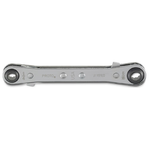 ‎Proto Double Box Reversible Ratcheting Wrench 1/4″ × 5/16″ - 12 Point - Apex Tool & Supply