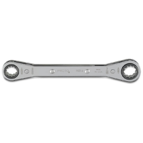 ‎Proto Double Box Ratcheting Wrench 3/8″ × 7/16″ - 12 Point - Apex Tool & Supply
