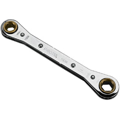 ‎Proto Double Box Ratcheting Wrench 7 × 8 mm - 6 Point - Apex Tool & Supply