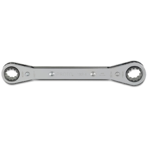 ‎Proto Double Box Ratcheting Wrench 1/2″ × 9/16″ - 12 Point - Apex Tool & Supply