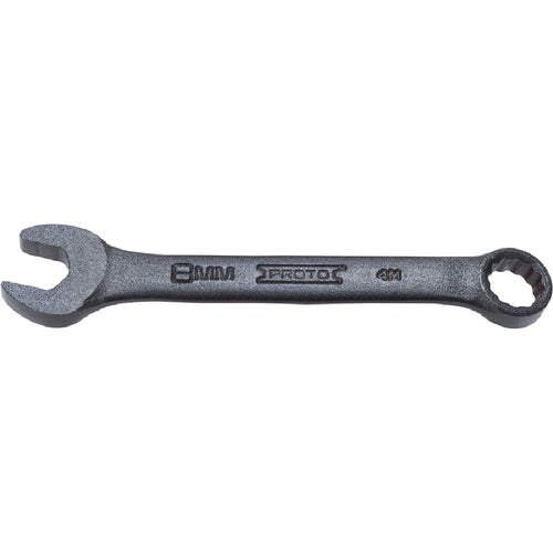 ‎Proto Black Oxide Metric Short Combination Wrench 8 mm - 12 Point - Apex Tool & Supply