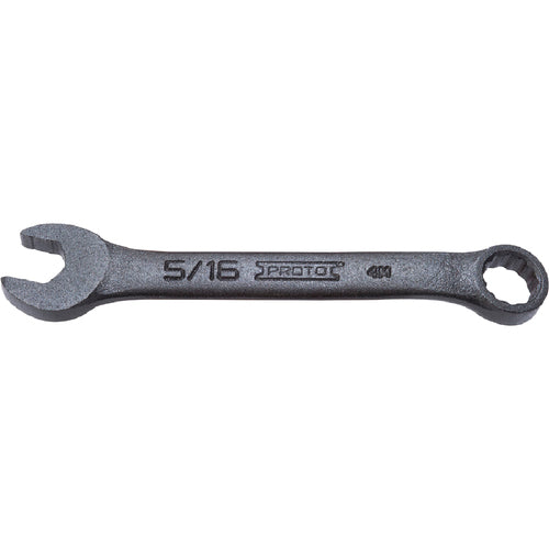 ‎Proto Black Oxide Short Combination Wrench 5/16″ - 12 Point - Apex Tool & Supply