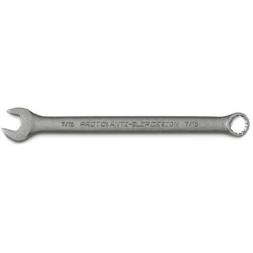 ‎Proto Black Oxide Combination Wrench 7/16″ - 12 Point - Apex Tool & Supply