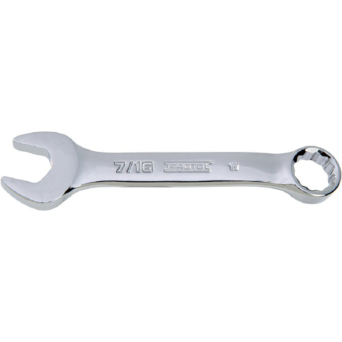 ‎Proto Full Polish Short Combination Wrench 7/16″ - 12 Point - Apex Tool & Supply