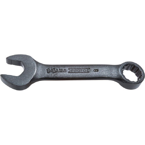 ‎Proto Black Oxide Metric Short Combination Wrench 14 mm - 12 Point - Apex Tool & Supply