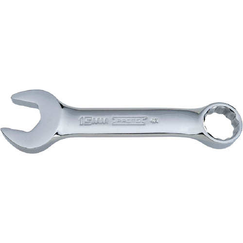 ‎Proto Full Polish Metric Short Combination Wrench 15 mm - 12 Point - Apex Tool & Supply