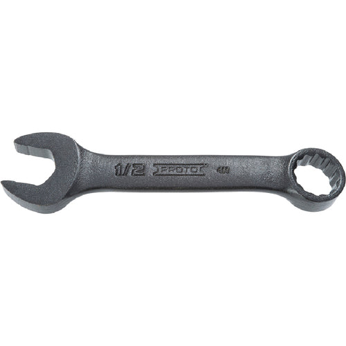 ‎Proto Black Oxide Short Combination Wrench 1/2″ - 12 Point - Apex Tool & Supply