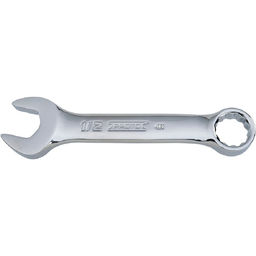 ‎Proto Full Polish Short Combination Wrench 1/2″ - 12 Point - Apex Tool & Supply