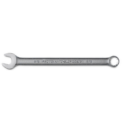 ‎Proto Satin Combination Wrench 9/16″ - 12 Point - Apex Tool & Supply