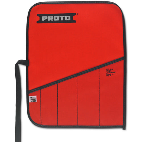Proto Red Canvas 5-Pocket Tool Roll - Apex Tool & Supply