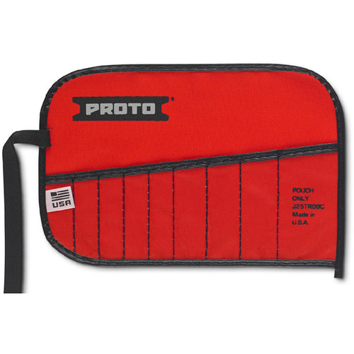 Proto Red Canvas 9-Pocket Tool Roll - Apex Tool & Supply