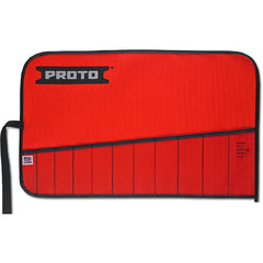 Proto Red Canvas 11-Pocket Tool Roll - Apex Tool & Supply