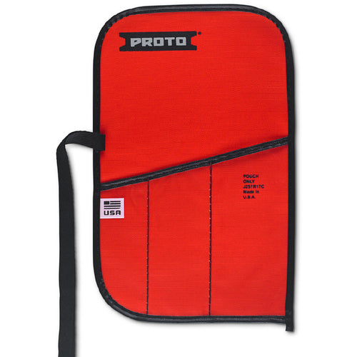 Proto Red Canvas 3-Pocket Tool Roll - Apex Tool & Supply