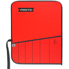 Proto Red Canvas 9-Pocket Tool Roll - Apex Tool & Supply