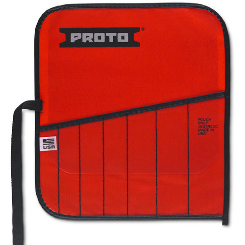 Proto Red Canvas 7-Pocket Tool Roll - Apex Tool & Supply