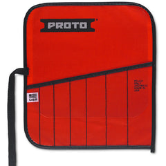 Proto Red Canvas 7-Pocket Tool Roll - Apex Tool & Supply