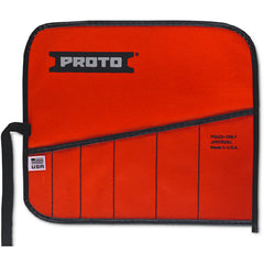 Proto Red Canvas 6-Pocket Tool Roll - Apex Tool & Supply