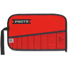 Proto Red Canvas 9-Pocket Tool Roll - Apex Tool & Supply