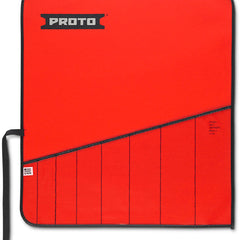 Proto Red Canvas 8-Pocket Tool Roll - Apex Tool & Supply