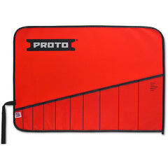 Proto Red Canvas 10-Pocket Tool Roll - Apex Tool & Supply