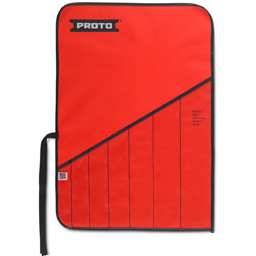 Proto Red Canvas 7-Pocket Tool Roll - Apex Tool & Supply