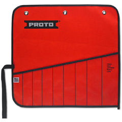 Proto Red Canvas 9-Pocket Tool Roll - Apex Tool & Supply