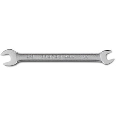 Proto Satin Open-End Wrench - 1/4″ × 5/16″ - Apex Tool & Supply