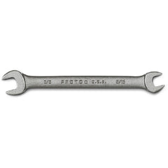 Proto Black Oxide Open-End Wrench - 5/16″ × 3/8″ - Apex Tool & Supply