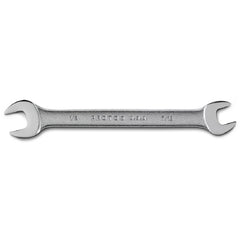 Proto Satin Open-End Wrench - 7/16″ × 1/2″ - Apex Tool & Supply
